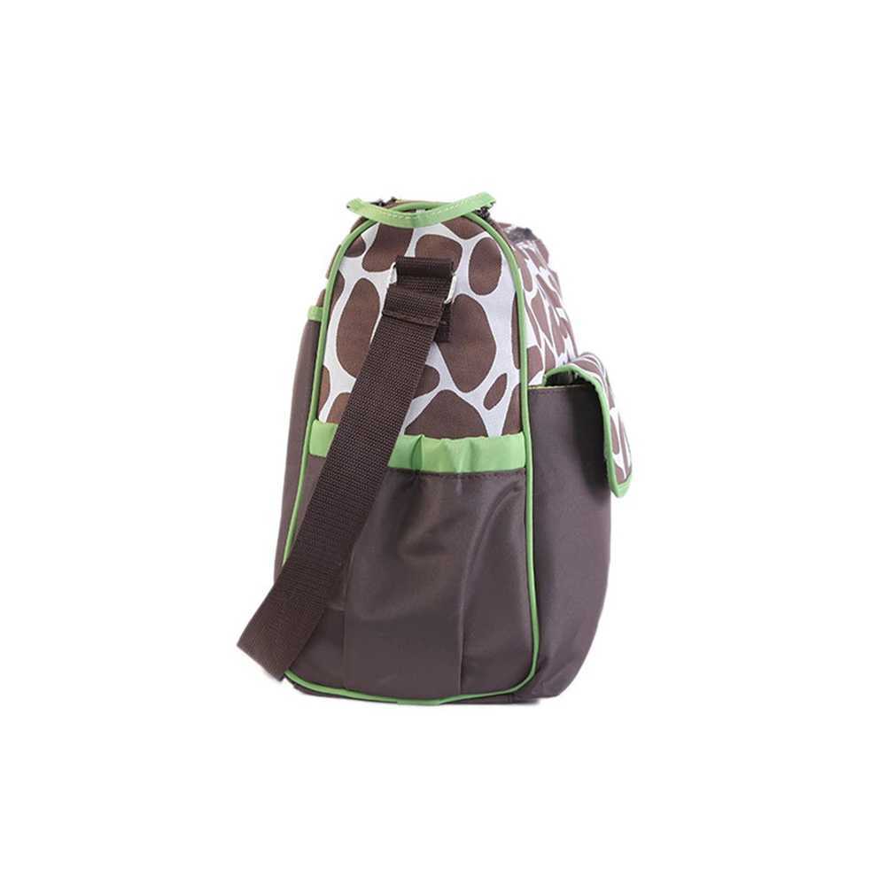 Fashion cartoon giraffe mommy bag large capacity multifunctional oblique span one shoulder mother-and-baby bag diaper bag X250220