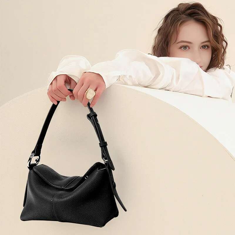 Women Genuine Leather Shoulder Female Handbag Totes Casual Crossbody New Arrival Commuter Bag Purse