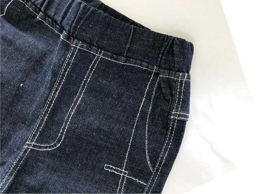 DIIMUU Kids Boy Jeans Clothes Skinny Jeans Classic Pants Child Denim Long Bottoms Clothing Boy Casual Trousers 5-11 Years Z250220
