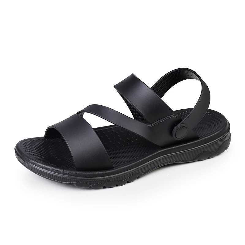 New Arrival Summer mens sandals outdoor mens slippers comfortable beach casual shoes anti slip breathable Roman shoes flip garden shoes T250220