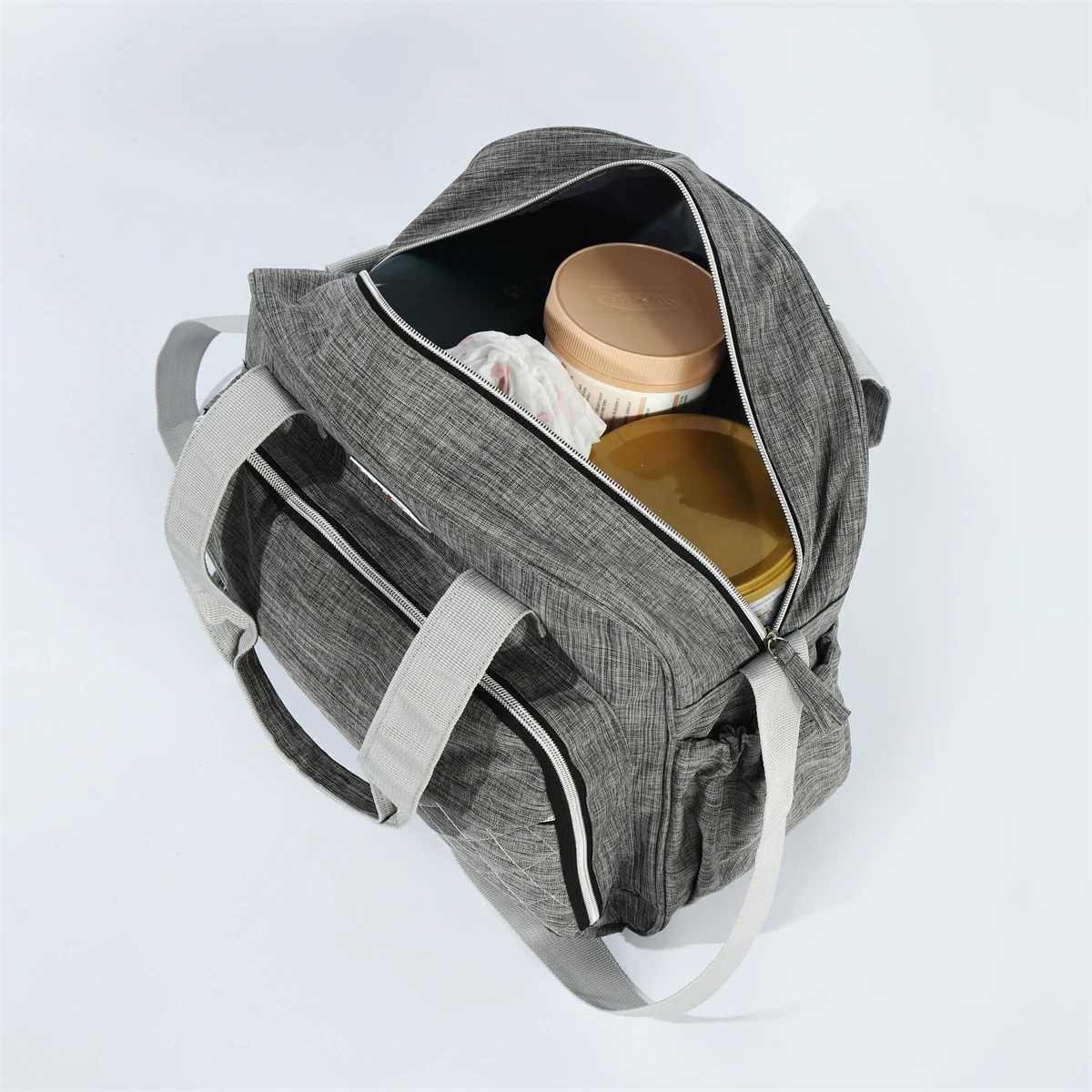 Fashionable and High Quality One Shoulder Handheld Mommy Bag with Diamond Grid Large Capacity Multi functional Diagonal Diaper B X250220
