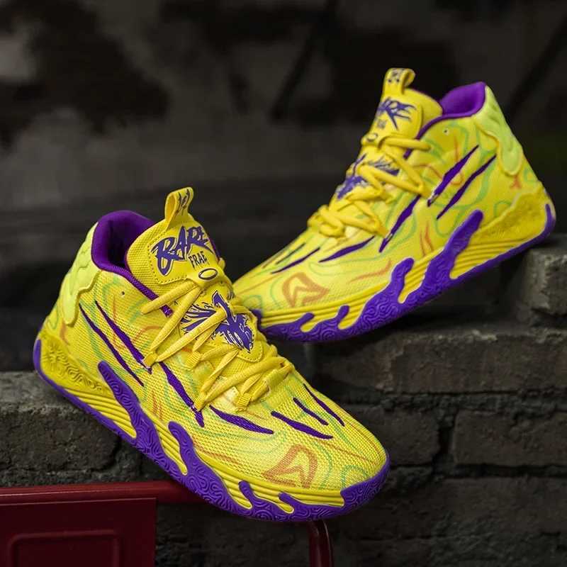 High Quality Mens Basketball Sneakers Wearab Gym Non-slip Training Sports Shoes for Kids Cushion Basketball Shoes Ma W250220