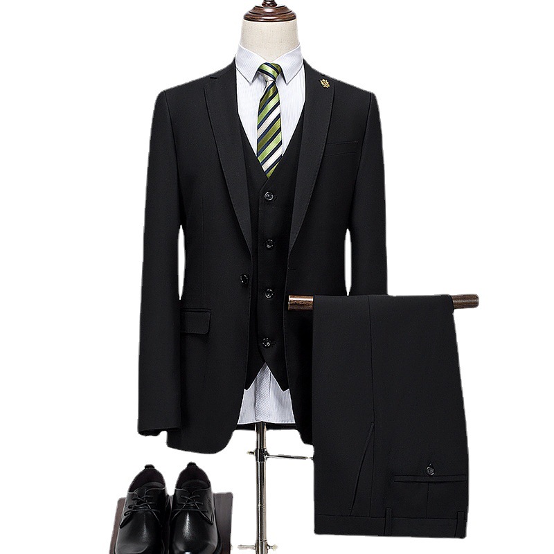 H619 Men's business suit Korean style professional suit jacket groomsmen suit