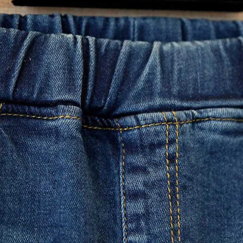 Cute Pattern Kids Jeans Spring Autumn Winter Lovely Cat High Qu Children Pants Casual trousers Baby Girls Jeans Z250220