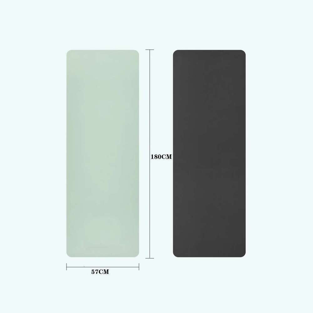 Yoga Mat,Double-Sided Non Slip Eco Friendly Fiess Exercise Mat with Strap TPE YogaMats for Women Men,for Yoga,Pilates,Exercise