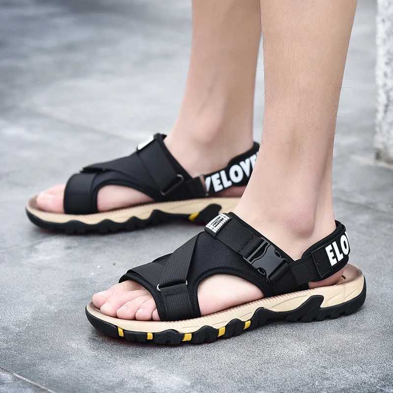 New Arrival New Mens Sandals Summer Casual Shoes Beach Sandals Mens Sandals Hombre Outdoor Roman Style Water Sports Shoes Size 38-47 T250220