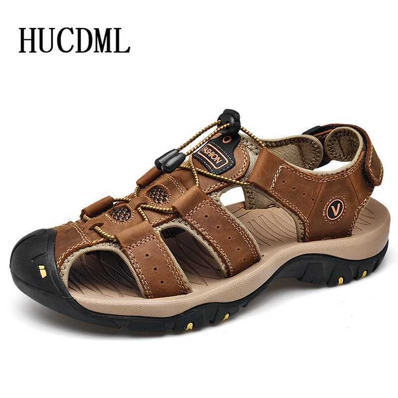 New Arrival Platform Sandals Mens Shoes Summer Anti-collision Outdoor Walking Treking Casual Shoes Hiking Slippers Beach Wading Shoe T250220
