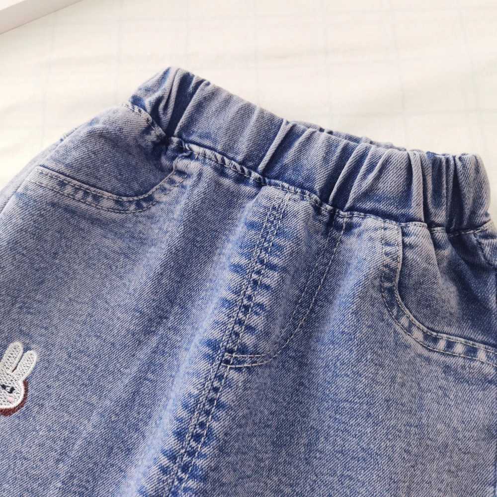 IENENS Kids Baby Girls Casual Clothes Jeans Trousers Toddler Infant Denim Clothing Pants Children Bottoms 1 2 3 4 5 6 7 Years Z250220