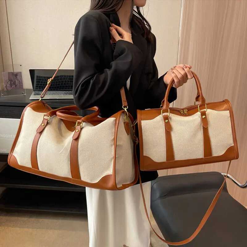 Single Shoulder Crossbody Bag Fashion Large Capacity Travel Luggage Bag Fitness Sports Bags Y250304