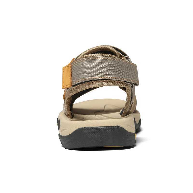 New Arrival Hot Sale Summer Sandals Mens Big Size 38-47 Outdoor Beach Casual Shoes Fashion Dropshipping Khaki Blue T250220