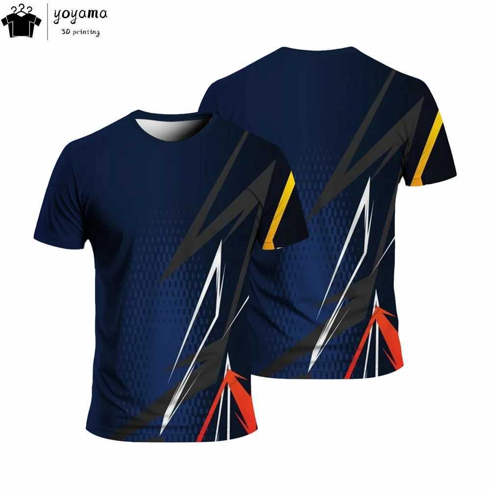 Camiseta deportiva para hombrecamisa de manga corta con cuello redondosencillala modatranspirablede verano W250220