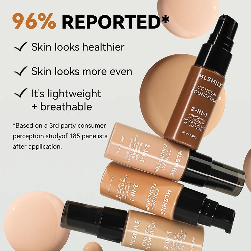 Face Foundation Cream OilControl Matte BBCream Waterproof Lasting Concealer Liquid Full Coverage Base Professional Makeup 250217