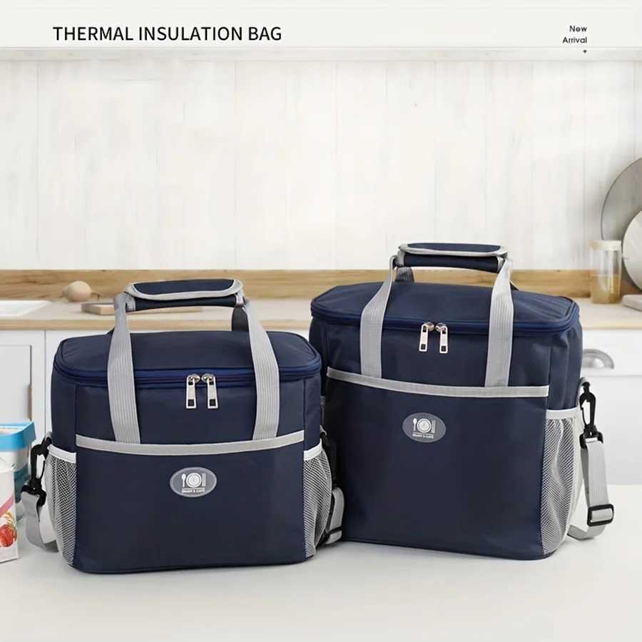 Dog Travel Bowls Bags Insulated Lunch BagReusable Freezer Cooler BagOffice School Picnic BeachAdjustable Shoulder StrapSuitable for Kids/Adults H25022