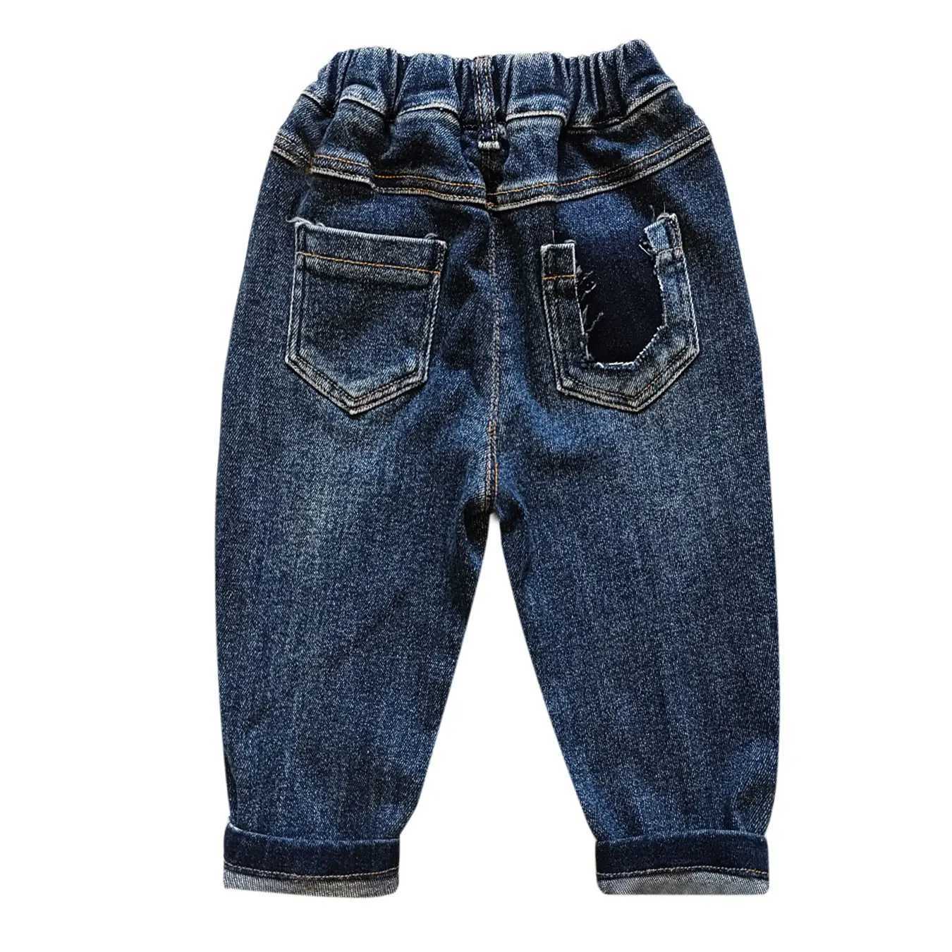 5057 1-4 years loose kids jeans boys baby jeans soft denim spring autumn Z250220