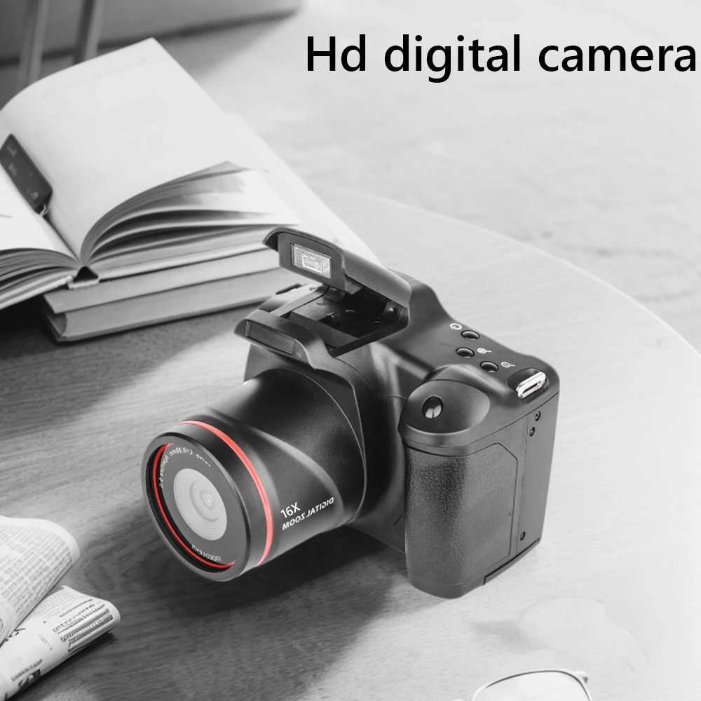 1080P 16MP Digital Camera 16X Zoom Autofocus Vlogging Camera 2.4 Inch LCD Screen 4K HD Video Camera for Kids Adults Photography Z250220
