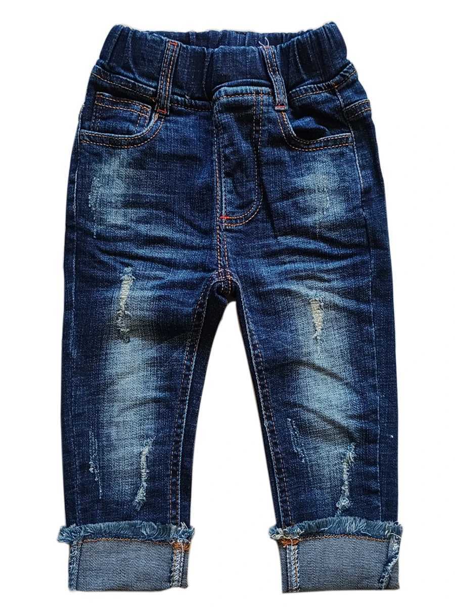 5144 4-5 years Kids Boys jeans Soft Denim Trousers Elastic Waist Kids Pants KIDS JEANS Z250220