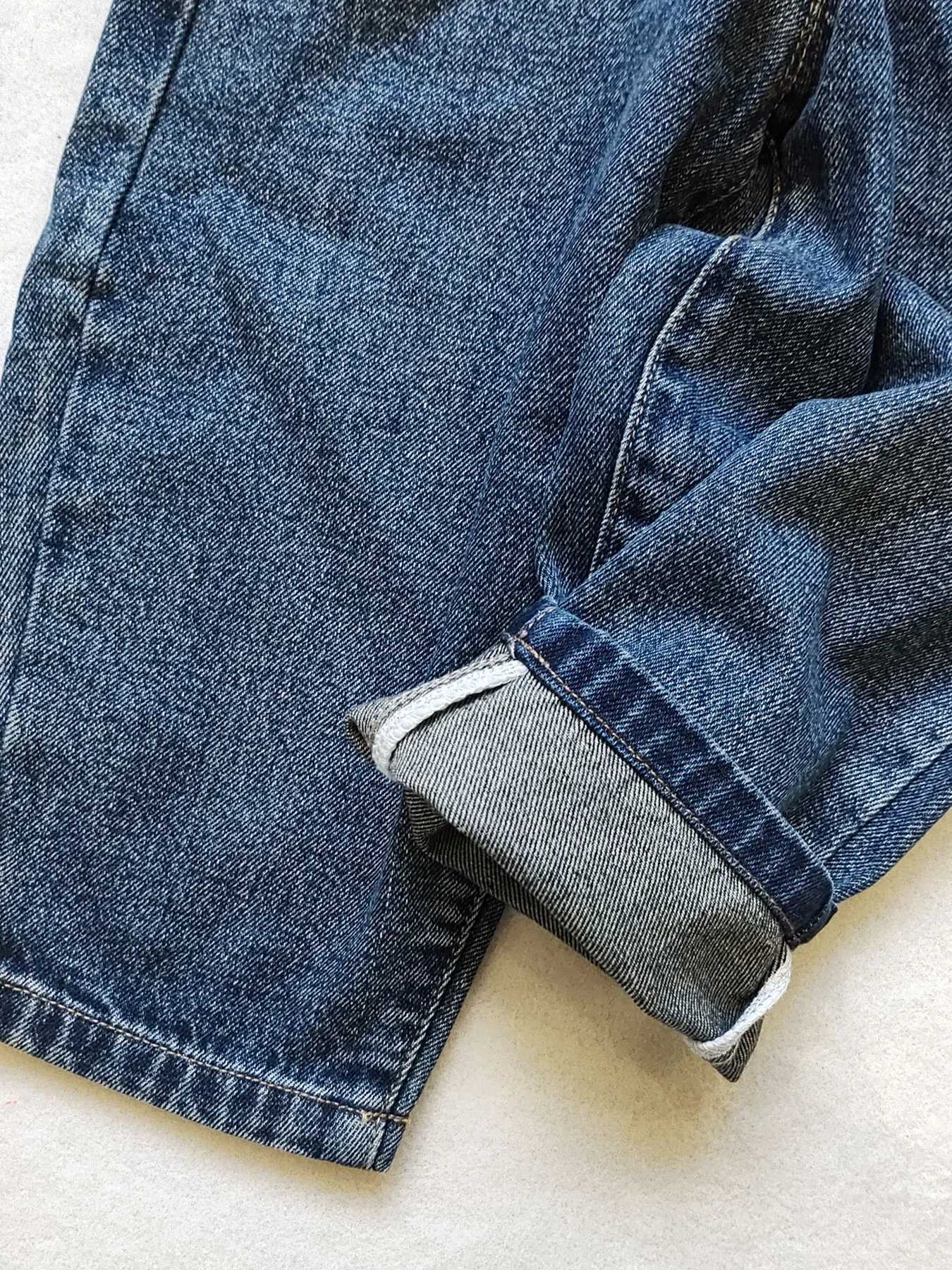 5029 loose for strong boy Kids Boys Jeans Trousers Elastic Waist kids jeans childrens Z250220