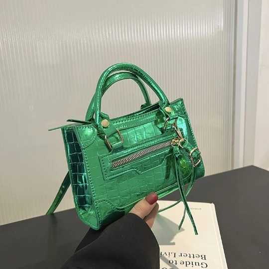 Silver Woman Bag Shoulder Fashion Trend PU PVC Girl Lady Bags Handbag Cosmetic Case Purses Tote Womens Hand Bag for Women Z250220