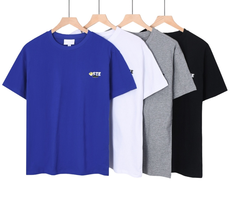 High Quality Brand new Mens Top Crocodile Embroidery Shirt Short-Sleeve Solid shirt Men Polo Homme Slim Men Clothing Camisas Shirt Asian size S-5XL