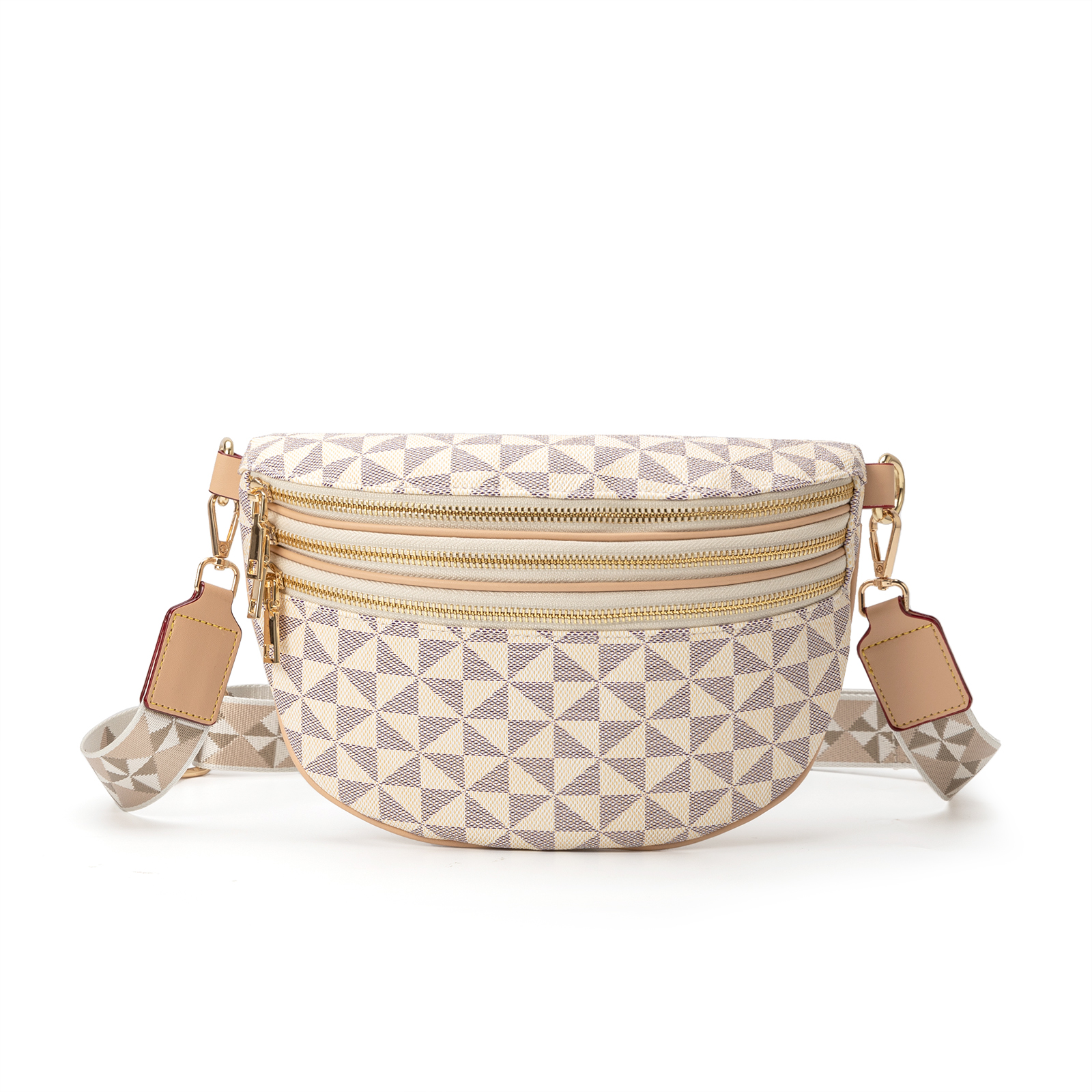 Stylish Floral Pattern Windmill Pouch - Versatile Single Shoulder Crossbody Bag with Comfortable Straps