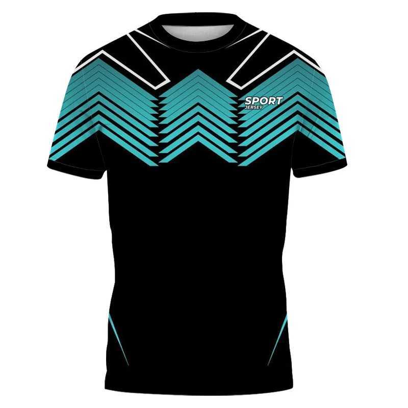 Mens Fashion Gym Shirt Joggers Bodybuilding Silk New Short Sleeves Streetwear Casual Outdoor Sport Fast Dry Breathable Tee W250220