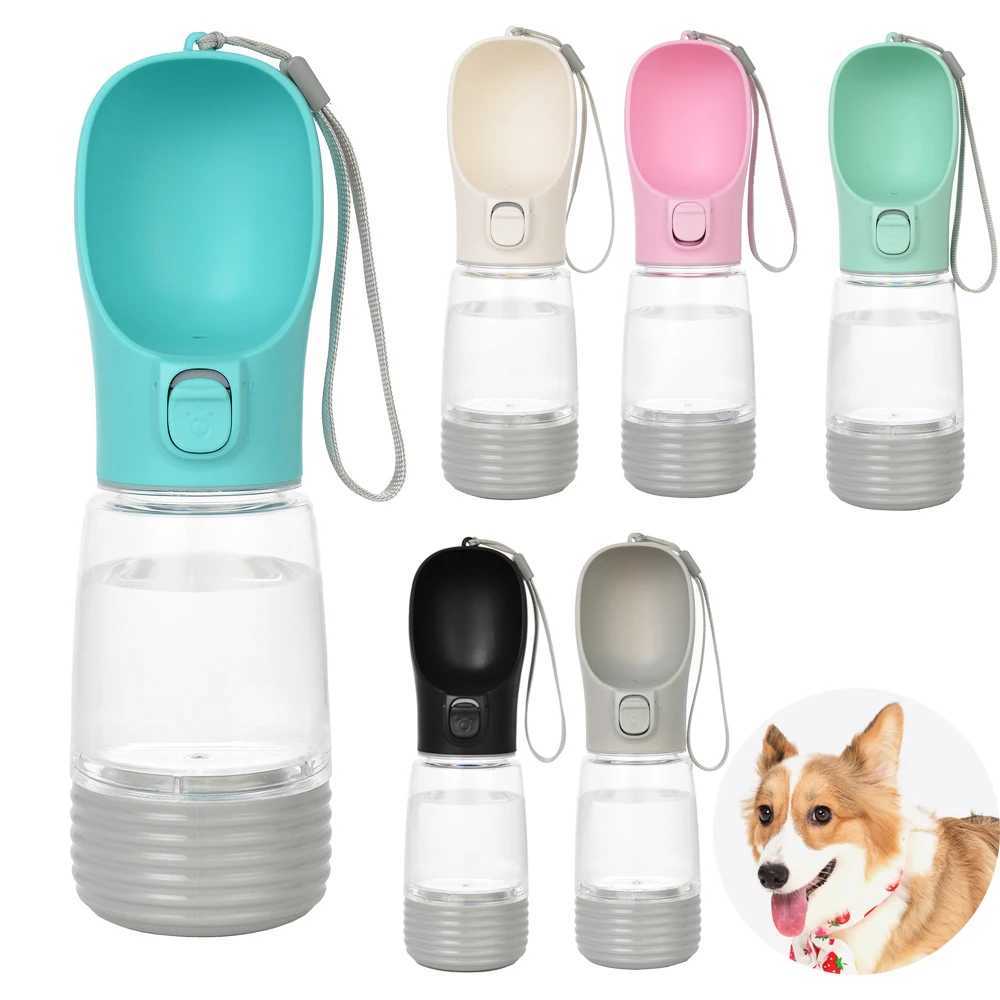 Dog Travel Bowls Bags 2-in-1 portable dog water and food bottle suitable for small dogs cats outdoor travel drinks leak proof cups and Chihuahua pet s