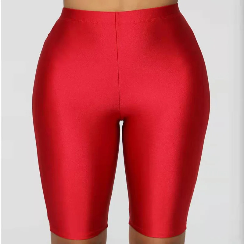 Womens cycling shorts dancing gym cycling slim and sporty solid and sexy tight fitting 2024 summer 250214