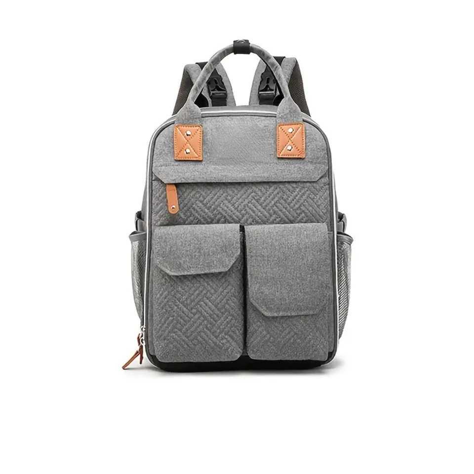 New Stylish Multifunctional Waterproof Diaper Bag | Large Capacity Multiple Pockets Shoulder Straps | Baby Essentials Organize X250220