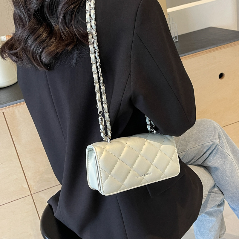 Free shipping NEW hot 2025 new designer Shoulder Bags For womans Dia grid chain handbag Small square fashion women crossbody bag