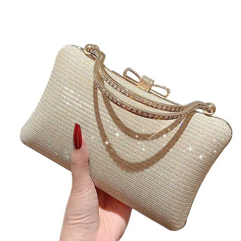 E74B Fashionable Party Purse Evening Bag Crossbody Handbag with Shoulder Chain for Formal and Casual Occasions Z250220