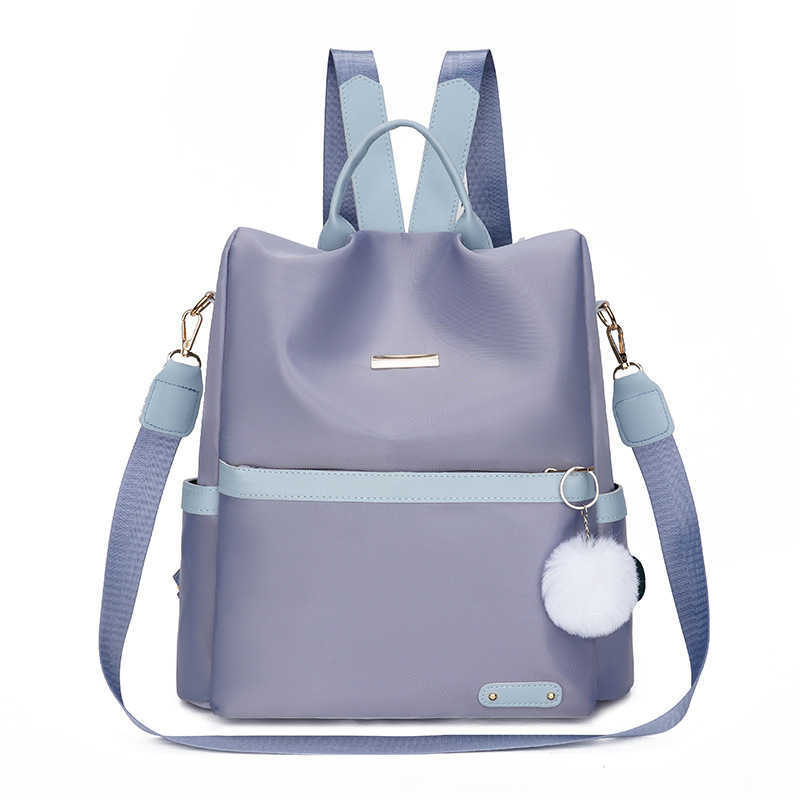 Oxford cloth womens bag new lightweight casual outdoor large capacity backpack womens backpack womens backpack