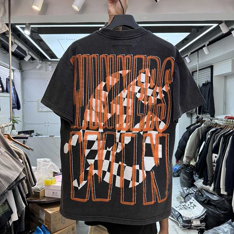 Men's T-Shirts Washed GOD SPEED Victory Skulls Drink Beer Print T-shirt Men Women High Quality Heavy Fabric Vintage Loose Godspeed Tops Tee z2502