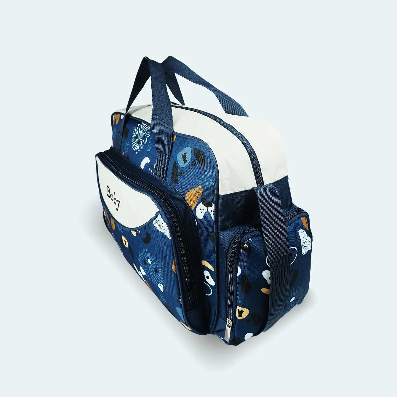 Lightweight Large capacity fashion waterproof cartoon bear One shoulder oblique span bag Mom bag portable mommy bag diaper bag X2502201