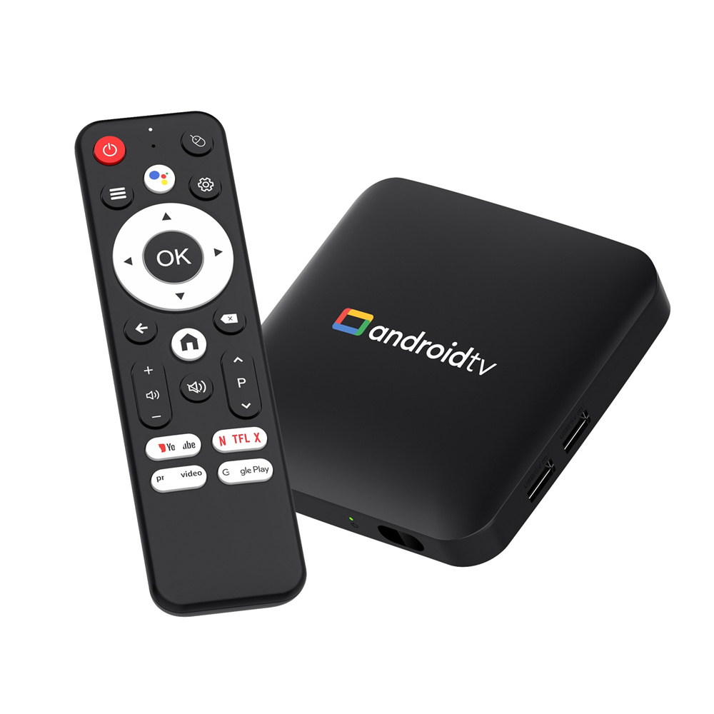 H96 MAX Amlogic S905L3 Androidtv 14.0 Box 4K Dual 2.4G/5G WiFi HDR10+&H.265 Quad Core 100m LAN Set Top Box