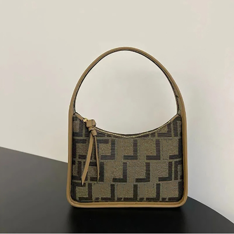 Designer Trendy Mini Armpit Bag for Women Zippered Cowhide Design Selleria suture Ideal for modern fashionistas, Simple yet Stylish Grain Cowhide Armpit Bag