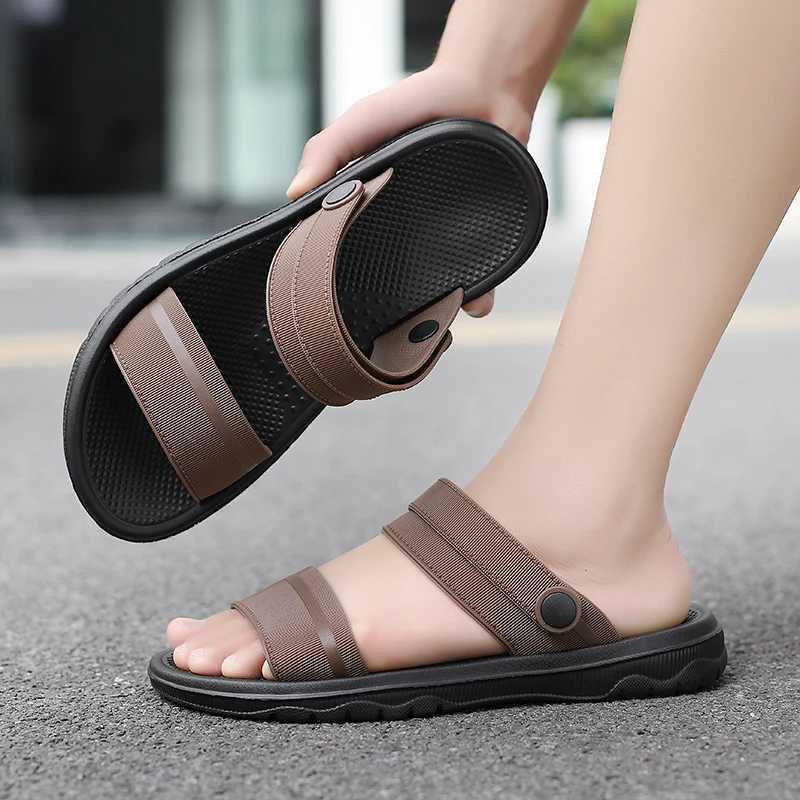 New Arrival Classic Mens Sandals Summer Outdoor Slippers Men Lightweight Sandals FAshion Men Casual Shoes Size 38-45 Sandals Men T250220