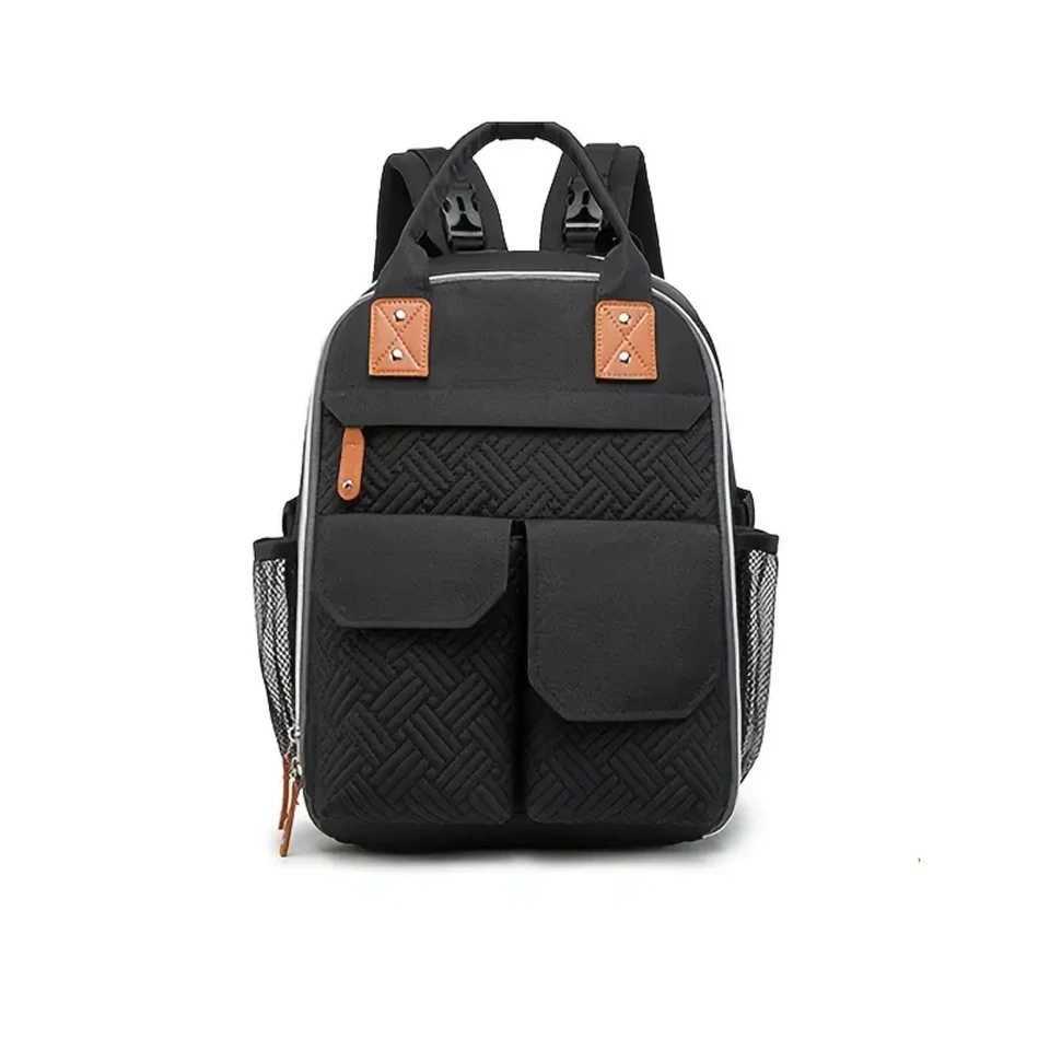 New Stylish Multifunctional Waterproof Diaper Bag | Large Capacity Multiple Pockets Shoulder Straps | Baby Essentials Organize X250220