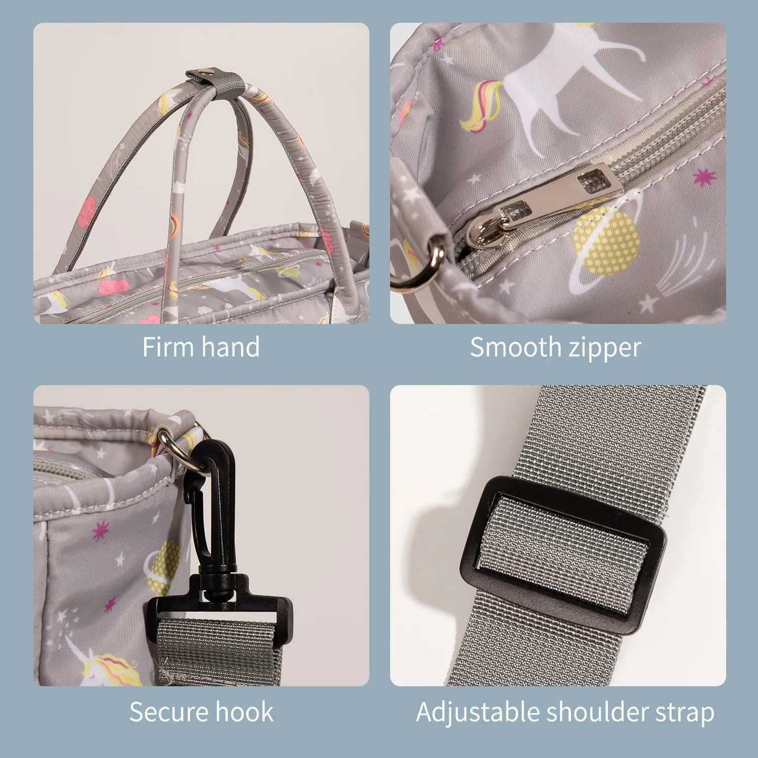 Lequeen Multi-function Mummy Maternity Bag Large Capacity Baby Bag for Mom Travel Stroller Bag Baby Stuff Organizer Diaper Bags X250220