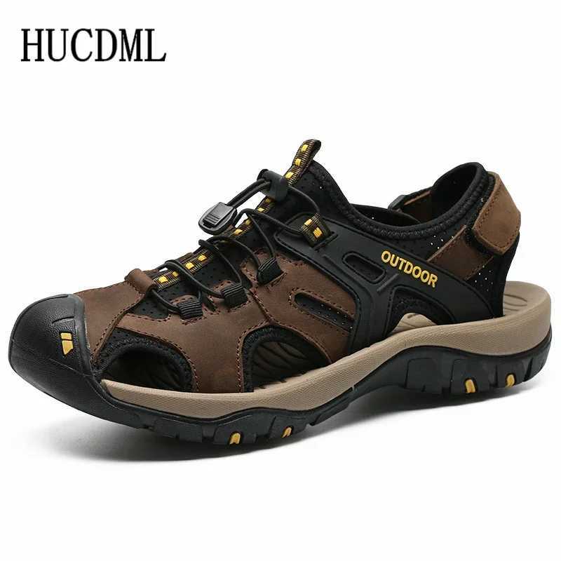 New Arrival Platform Sandals Mens Shoes Summer Anti-collision Outdoor Walking Treking Casual Shoes Hiking Slippers Beach Wading Shoe T250220