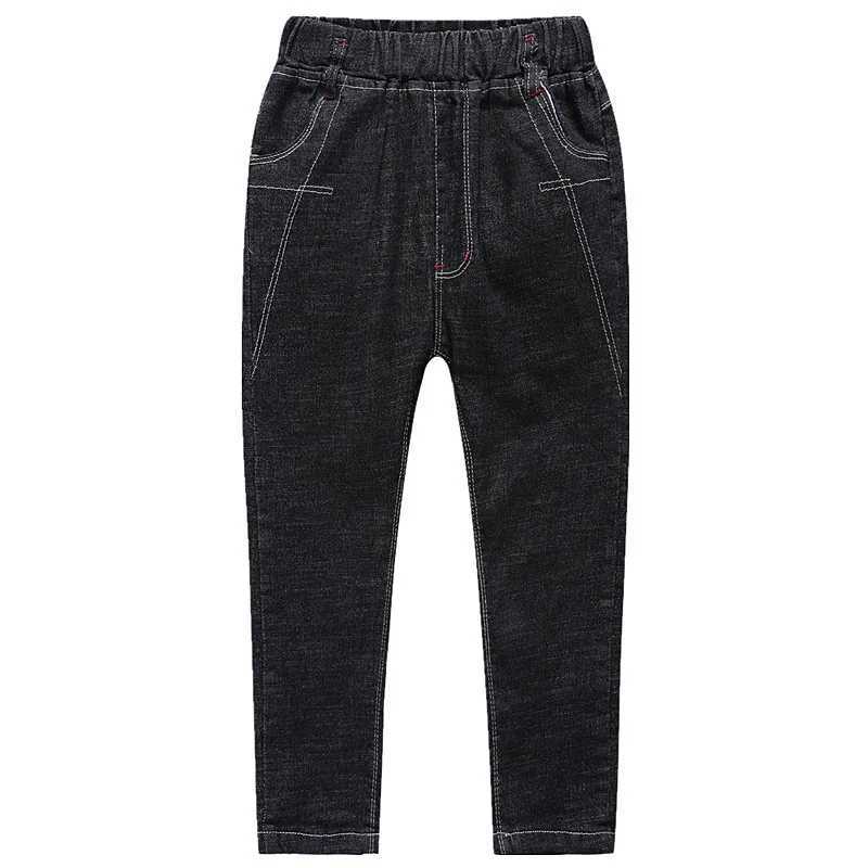Winter boys jeans with added velvet and thick casual pants boys jeans childrens jeans childrens jeans Z250220