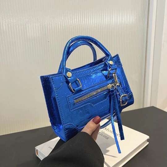 Sier 2025 Woman Shoulder Fashion Trend PU PVC Girl Lady Bags Handbag Cosmetic Case Purses Tote Women's Hand Bag for Women