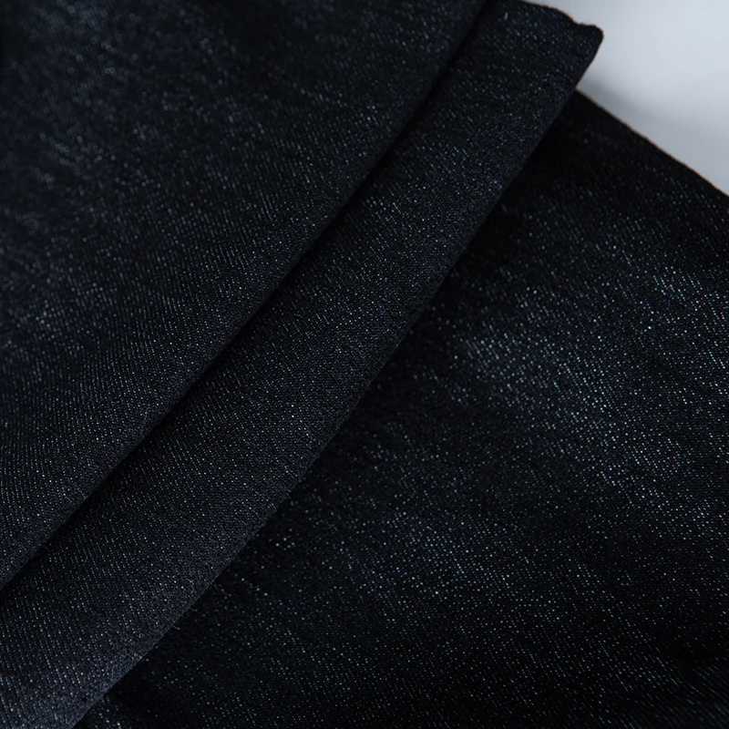 Spring Autumn Children Jeans 4-8Y Boys Cotton Letter Splice Stretch Denim Pants Loose Korean Trousers Kids Wear Clothes 2024 New Z250220