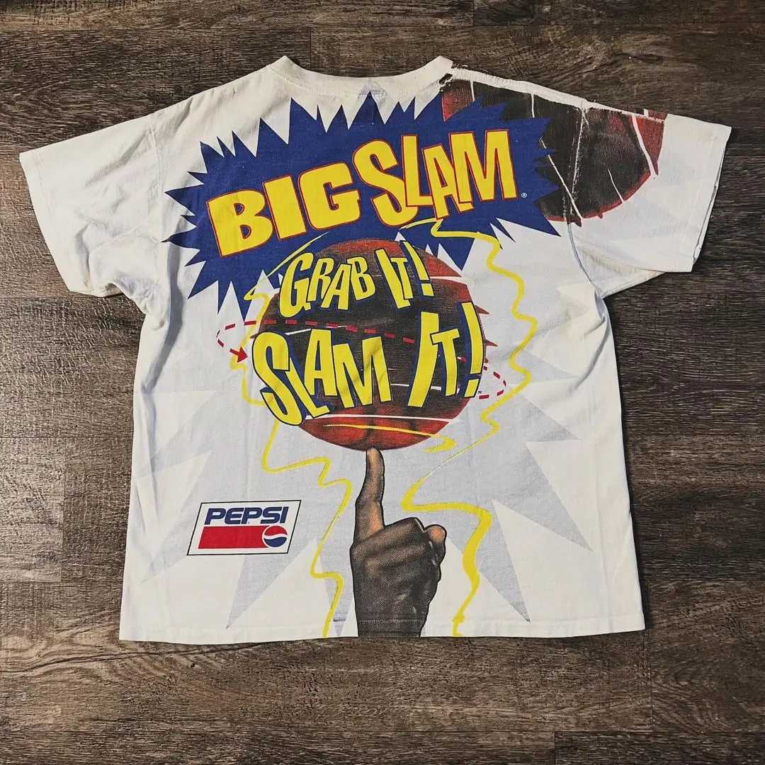 Men's T-Shirts Summer American funny character basketball pattern printed T-shirt mens pure cotton oversized sports shirt street hip-hop clothing