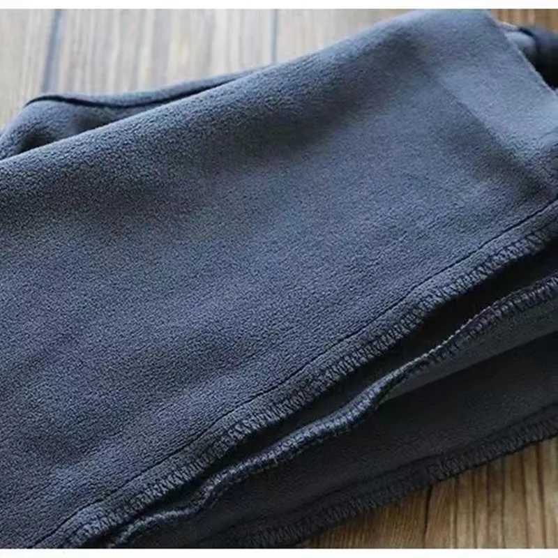 Winter Warm Velvet Jeans Girls Elastic Casual Trousers Denim PantsWinter Thick Warm Jeans With Fleece For 1-7 Years Boys Girls Z250220