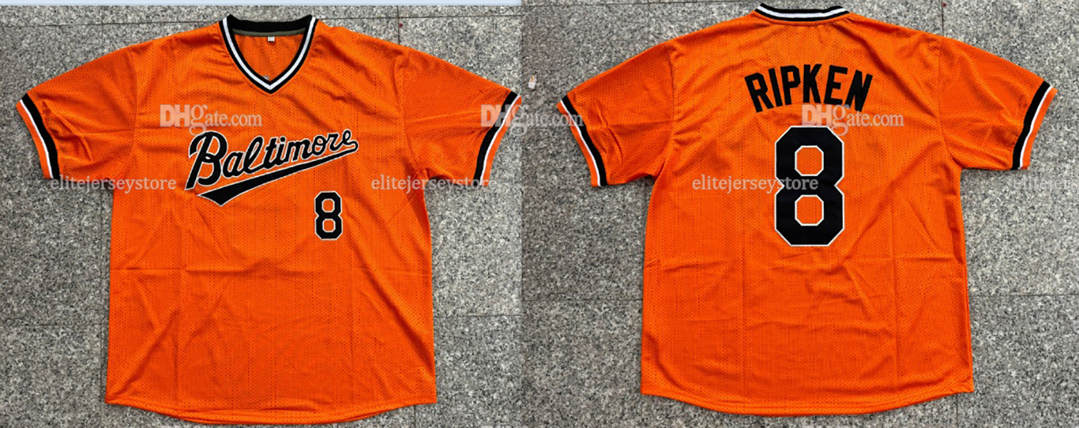 Personalized Custom Baseball Jersey Rutschman Mullins Westburg Henderson Holliday Westburg Eflin Ripken Embroidered Letter Number Design Polyester