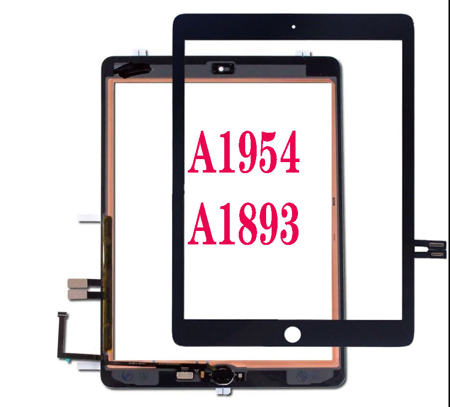 Replacement For iPad 6 6th Gen A1954 A1893 9.7 LCD Outer Touch Screen Digitizer Glass Panel Assembly Display Adhesive