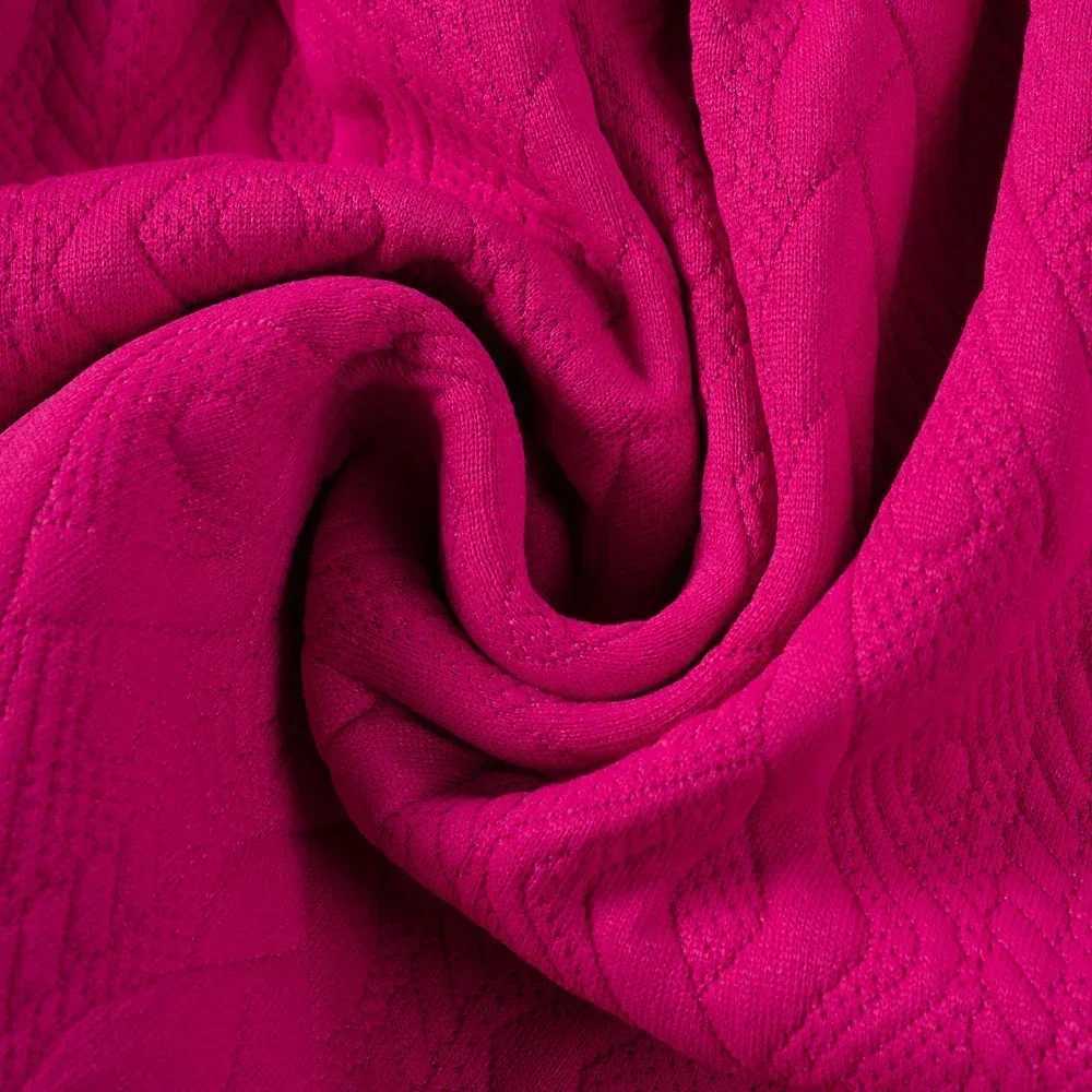 Winter new baby dress solid color ruffled 0-2Y childrens casual dress princess dress girl dress birthday gift X250220