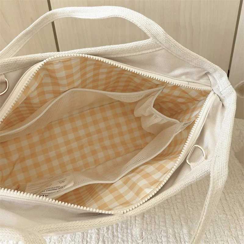 Milancel New Korean Mom Bag Multi functional Handbag Fashion Shoulder Bag Outdoor Lightweight Canvas Mon Bag X250220