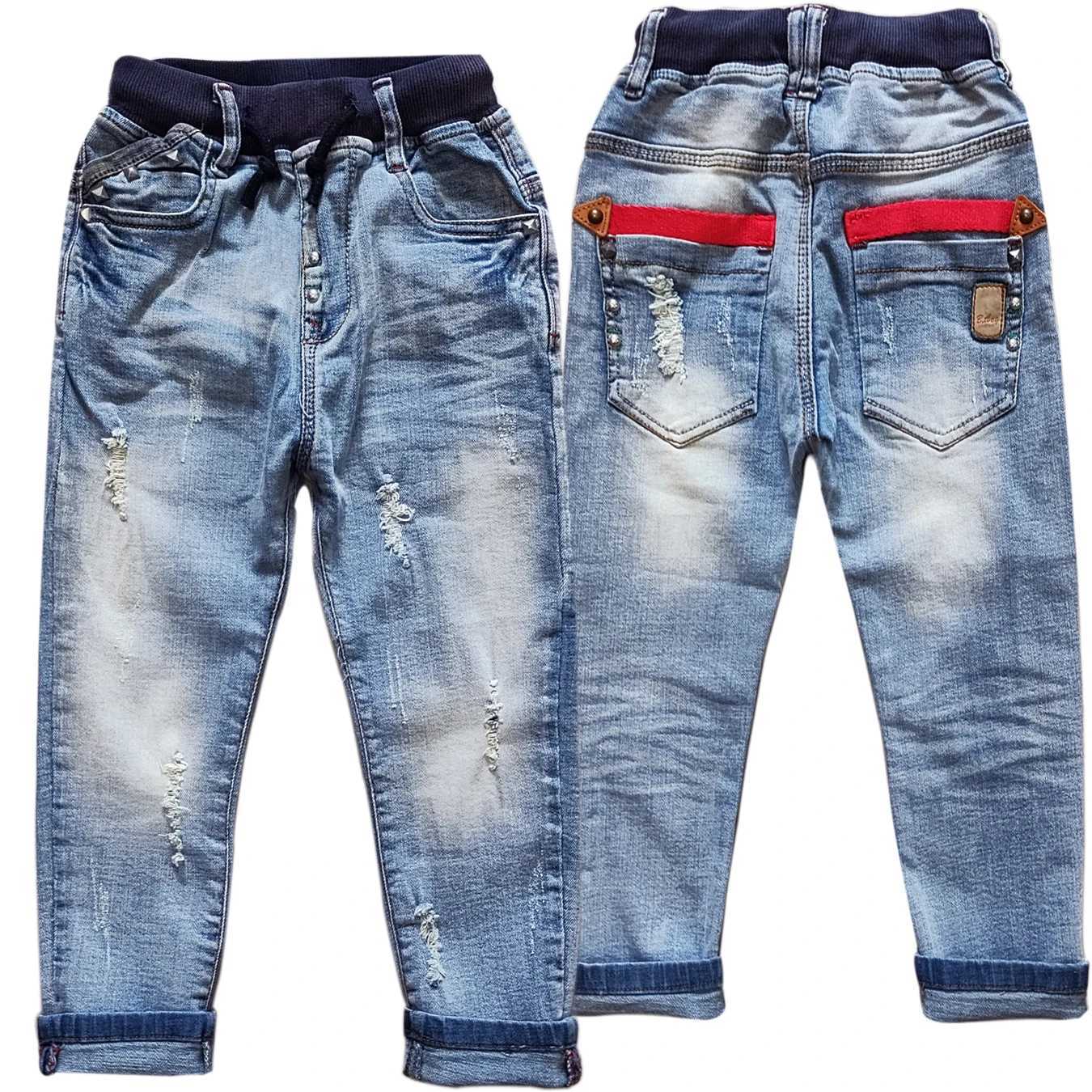 5091 boys jeans kids denim pants soft spring and fall Z250220