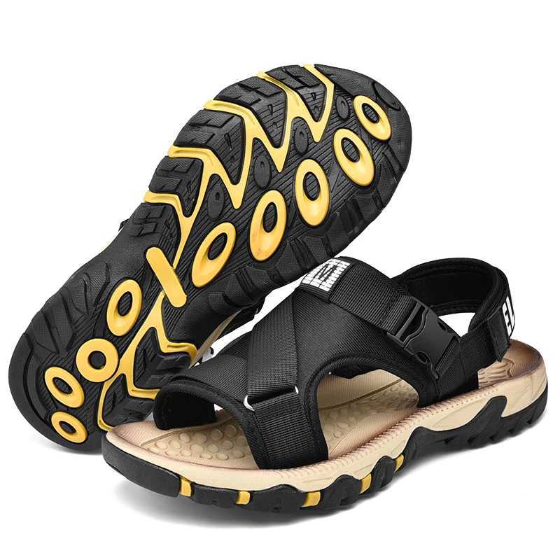 New Arrival New Mens Sandals Summer Casual Shoes Beach Sandals Mens Sandals Hombre Outdoor Roman Style Water Sports Shoes Size 38-47 T250220